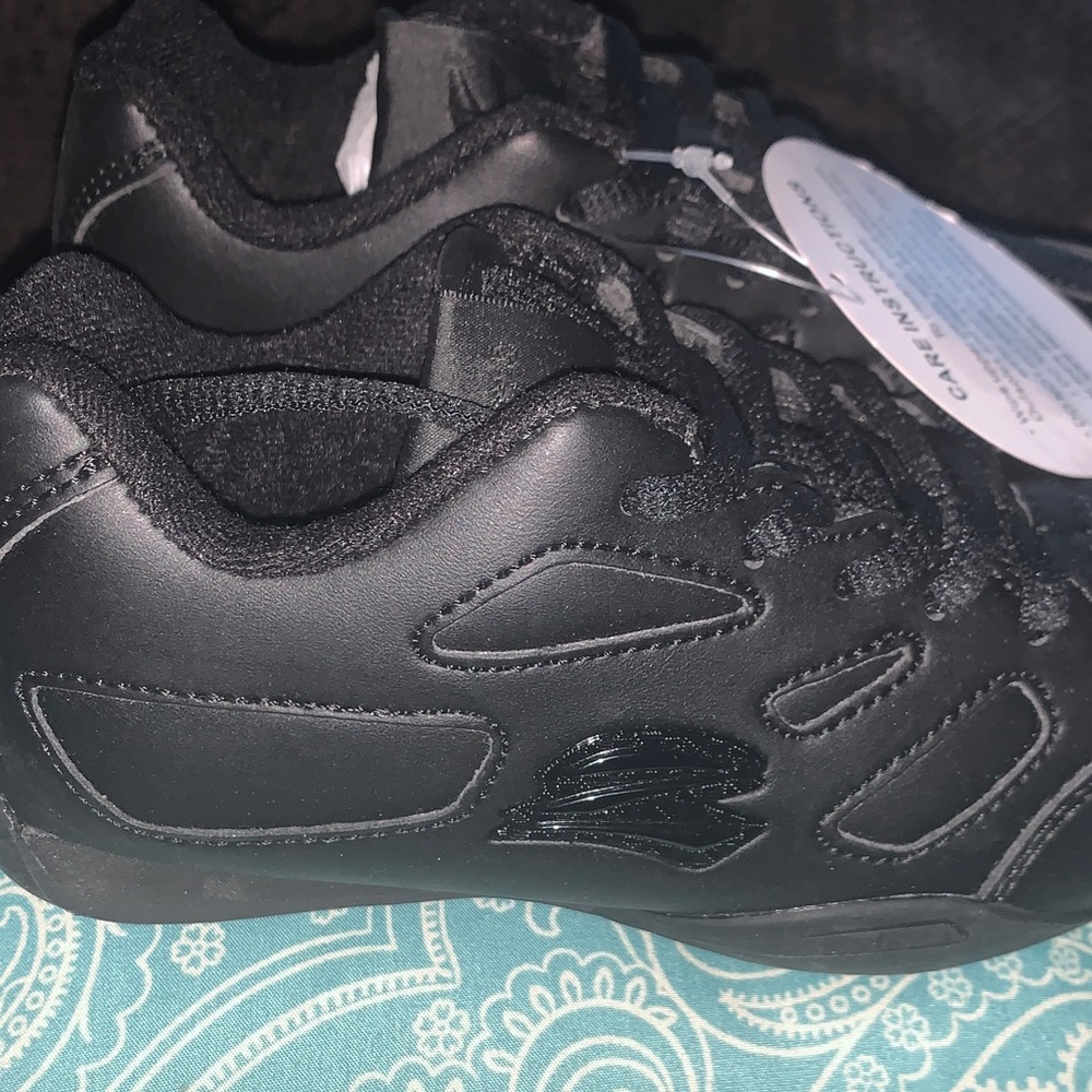 Kids Black Sneakers - Lightweight Comfort